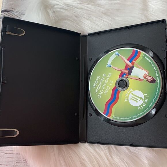 Simply Fit Board Workout DVDs - 21 Day Challenge Core & Buns DVD, Low Im… - Picture 4 of 12